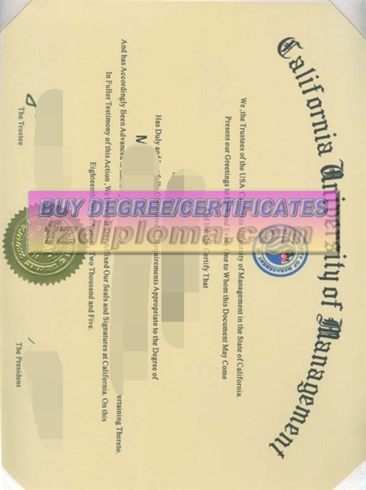 Best Fake California University of Management Degree: The Ultimate Guide