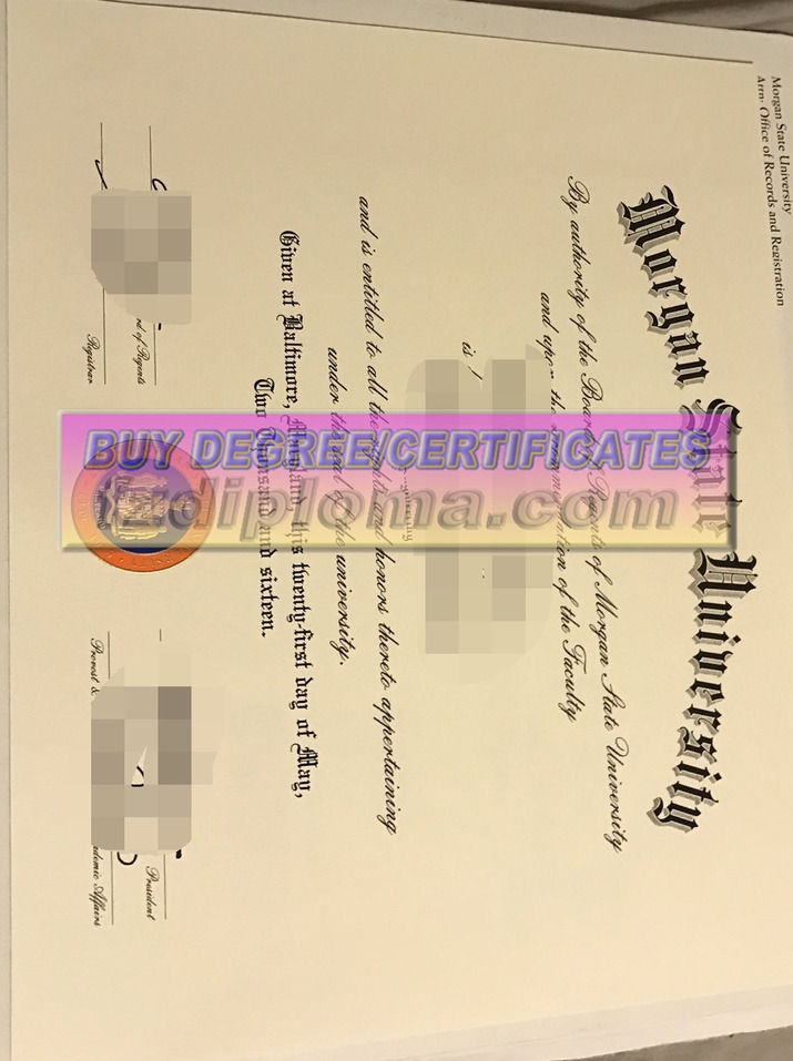 Best Fake Morgan State University Diploma: How to Choose the Right One