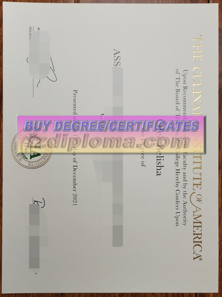 Best Fake The Culinary Institute of America Diploma: How to Spot and Secure Quality Copies
