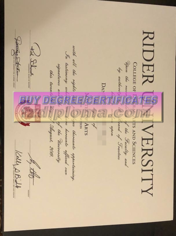 Best Website to Buy a Fake Rider University Diploma