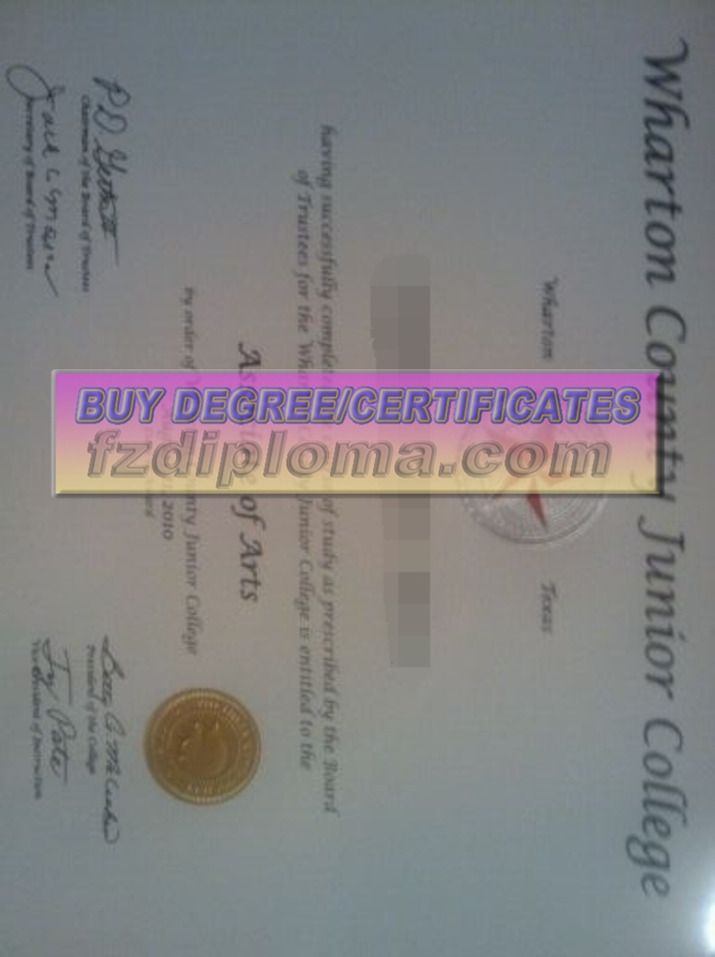 Best Fake Wharton County Junior College Degree: Your Gateway to Success
