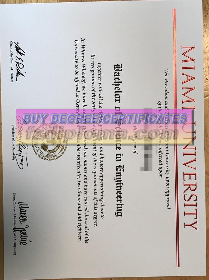 Buy Fake Miami University Diploma: Why You Should Consider It