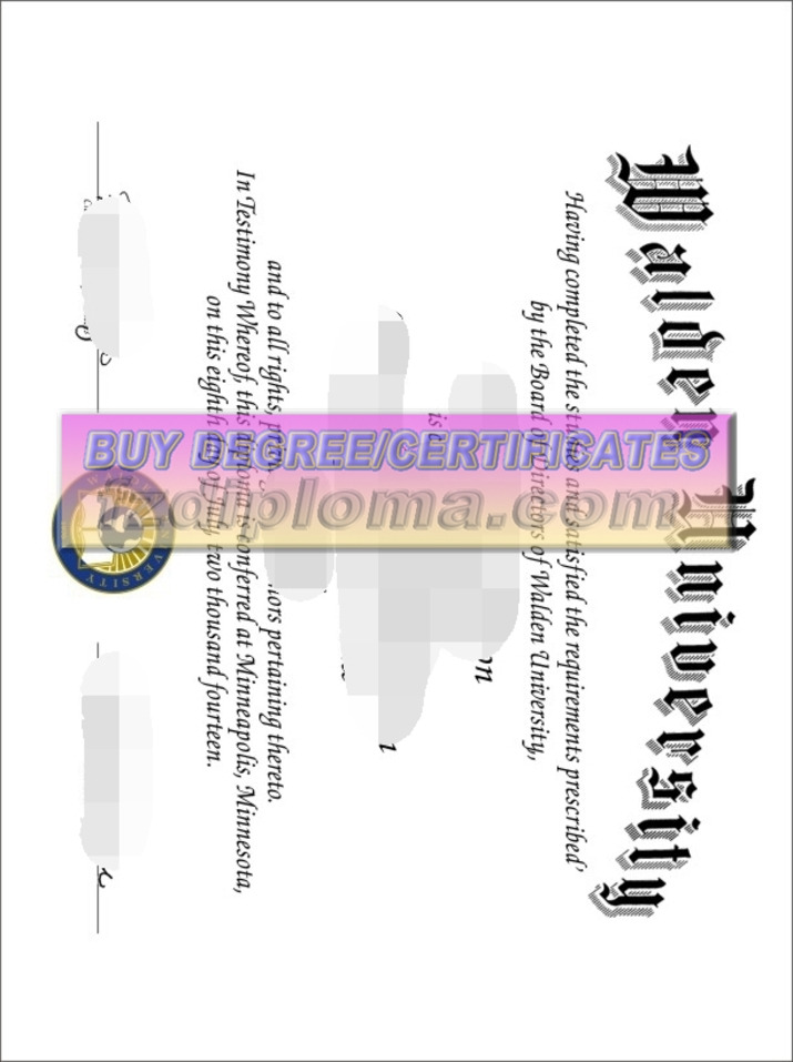 Buy Fake Walden University Degree: Is It Worth the Risk?