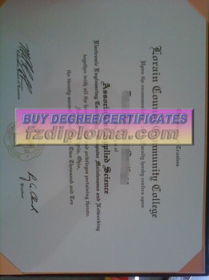 How to Copy a Fake Lorain County Community College Diploma: A Step-by-Step Guide