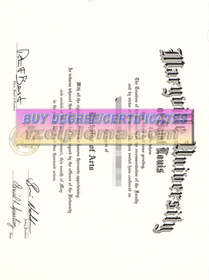 How to Copy a Fake Maryville University of St. Louis Degree