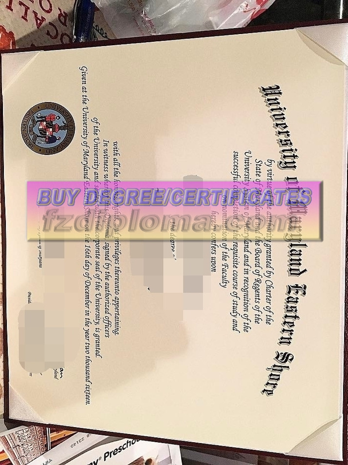 How to Copy a Fake University of Maryland Eastern Shore Degree