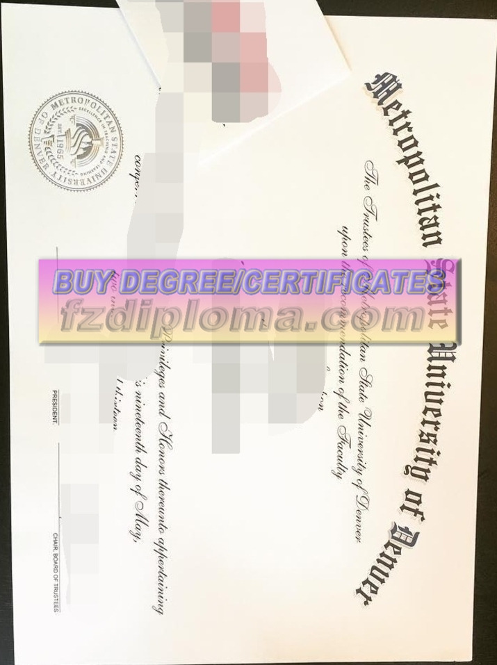How to Copy Metropolitan State University of Denver Diploma: Step-by-Step Guide
