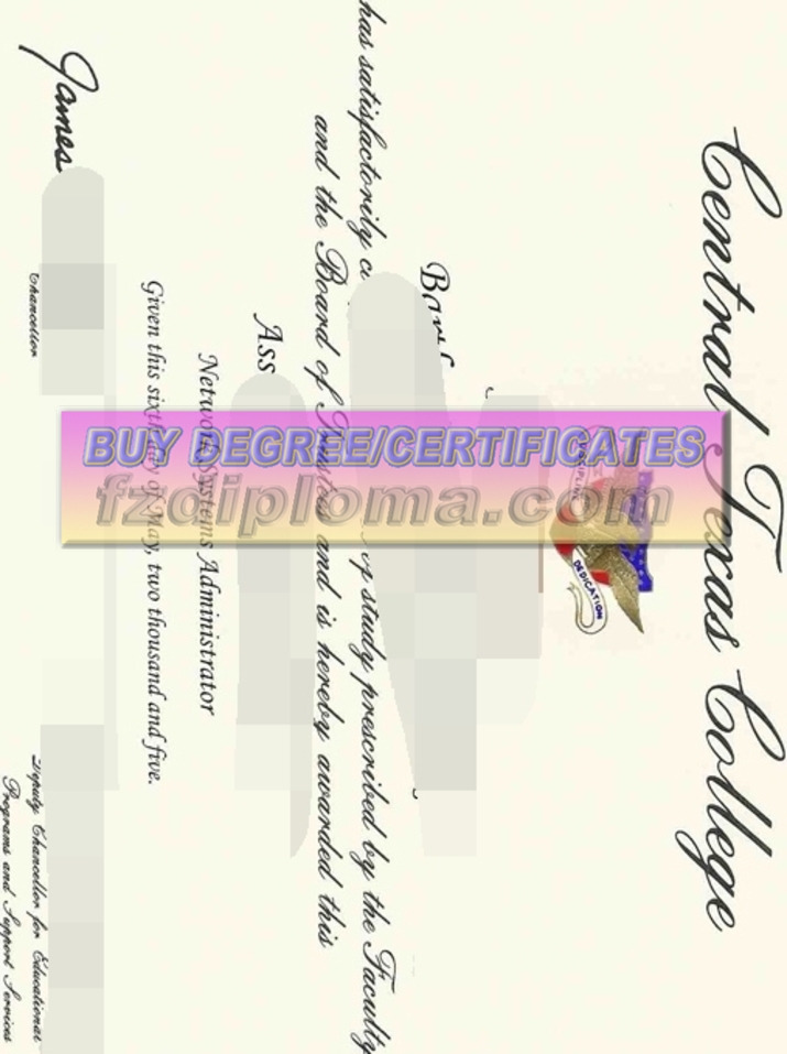 How to Buy a Central Texas College Diploma: A Step-by-Step Guide