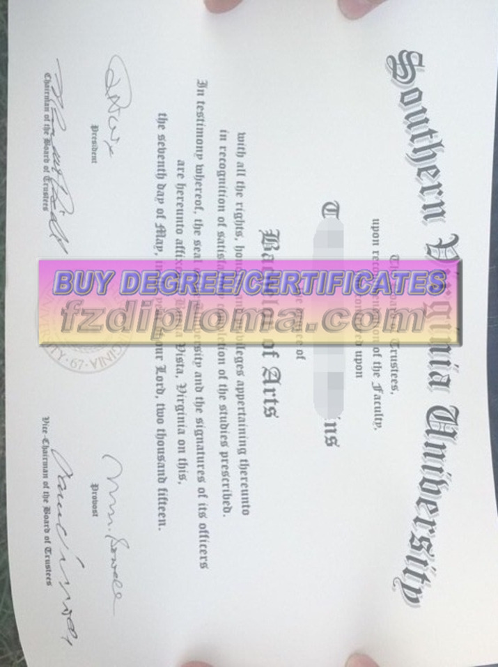 How to "Buy" a Degree from Southern Virginia University