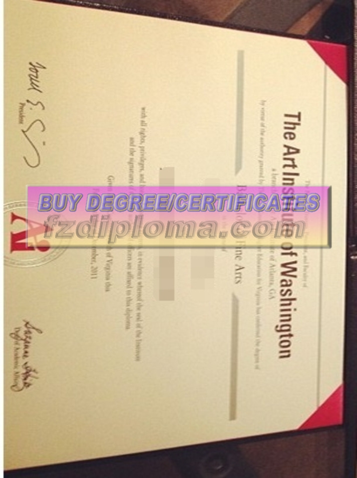 How to Purchase the Diploma from The Art Institute of Washington