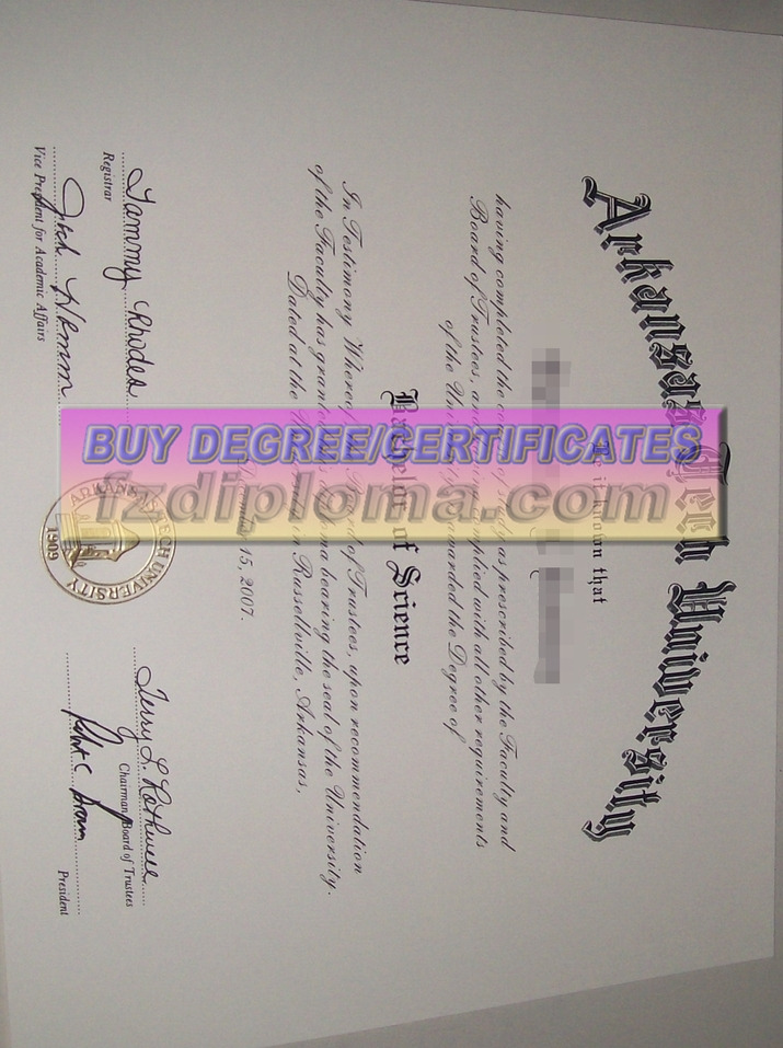 How Fast Can You Get a Fake Arkansas Tech University Degree?