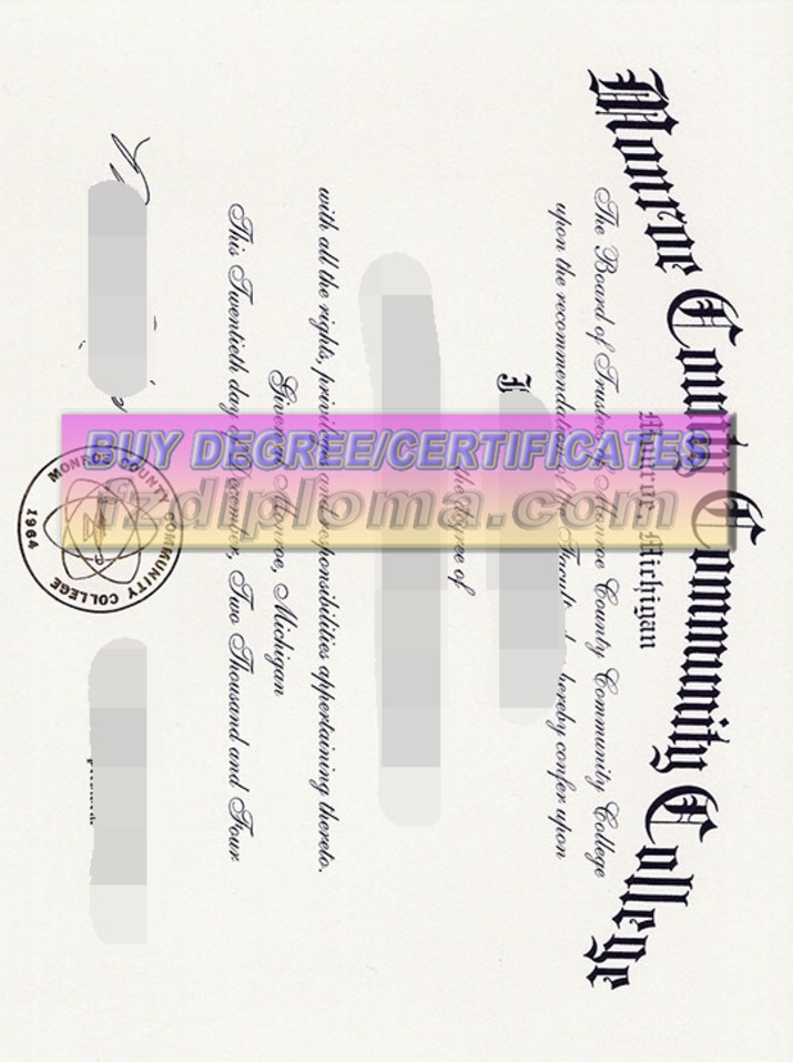 How Fast Can You Buy a Fake Monroe County Community College Degree?