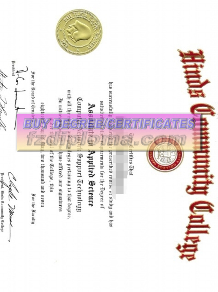 How to Buy a Fake Diploma from Hinds Community College