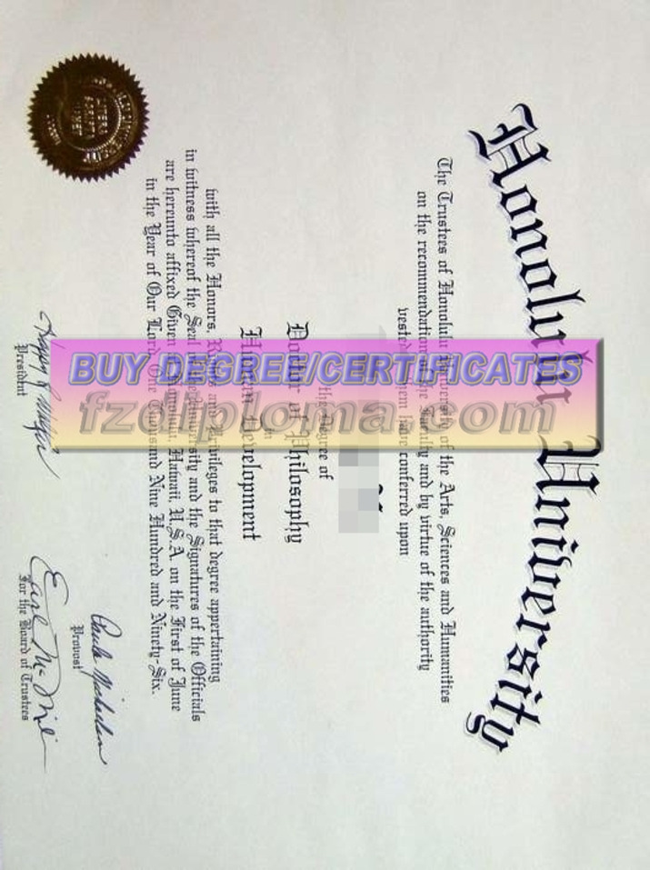 How to Buy a Fake Honolulu University of the Arts, Sciences, and Humanities Diploma