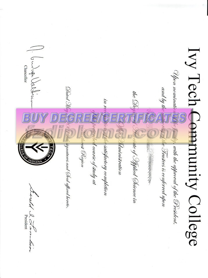 How to Buy Fake Ivy Tech Community College Degree: Your Guide