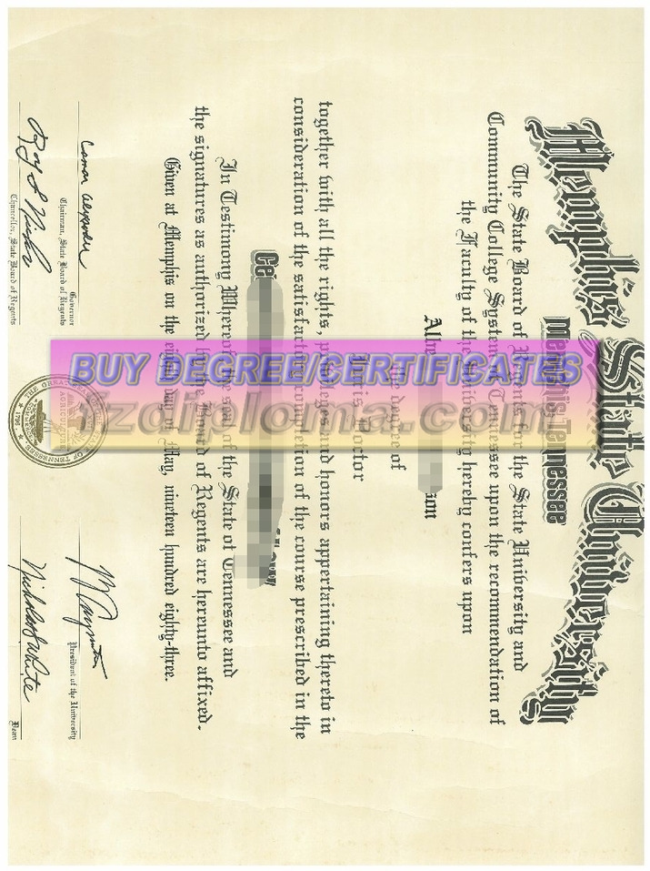 How to Buy a Fake Memphis State University Degree: A Step-by-Step Guide