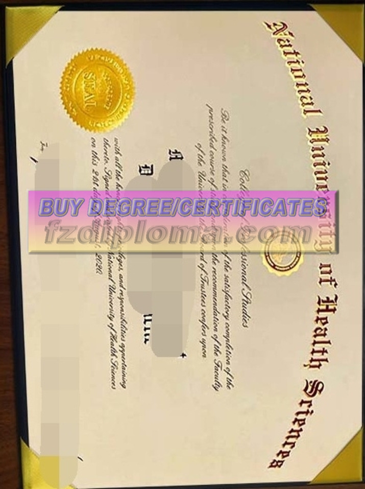 How to Buy a Fake National University of Health Sciences Diploma: A Step-by-Step Guide