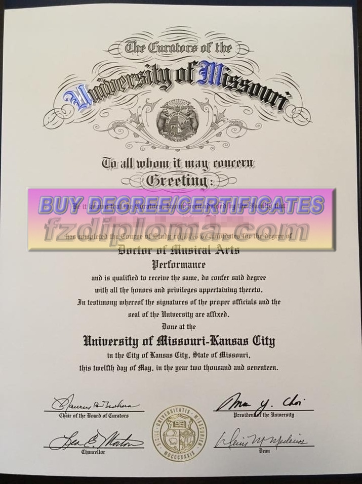 How to Buy a Fake University of Missouri, Kansas City Diploma: A Step-by-Step Guide