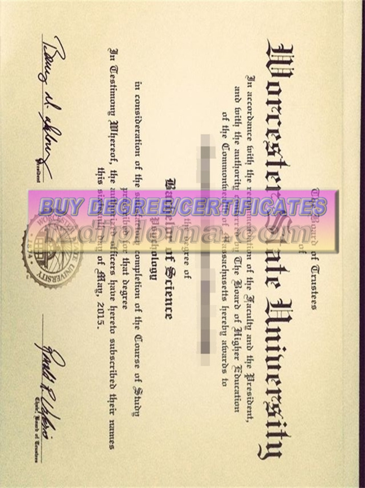 How to Buy a Fake Worcester State University Diploma: A Step-by-Step Guide