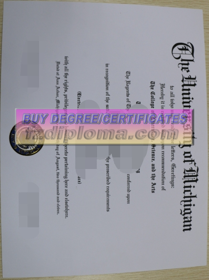 How to Buy a Fake University of Michigan Diploma: A Step-by-Step Guide
