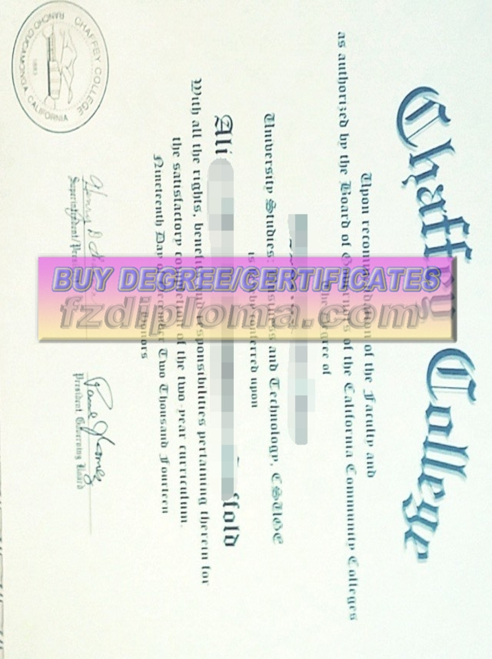 How to Buy a Phony Rustom Chaffey College Diploma: A Step-by-Step Guide