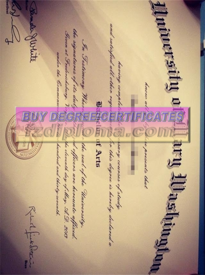 How to Buy a Phony University of Mary Washington Diploma: A Step-by-Step Guide