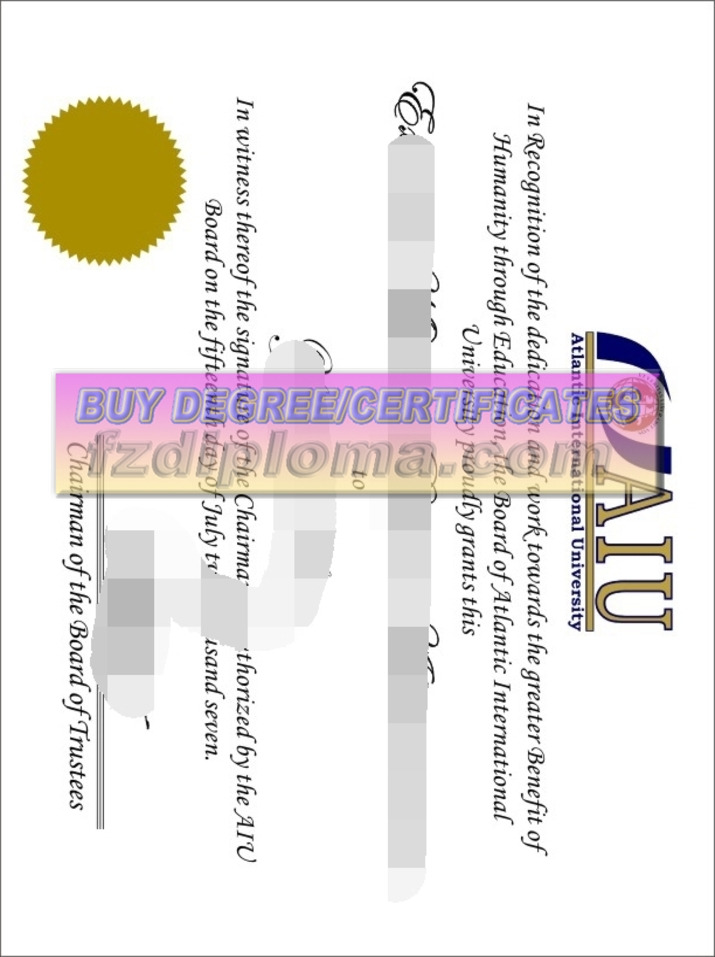 How to Create a Fake American InterContinental University (AIU) Diploma
