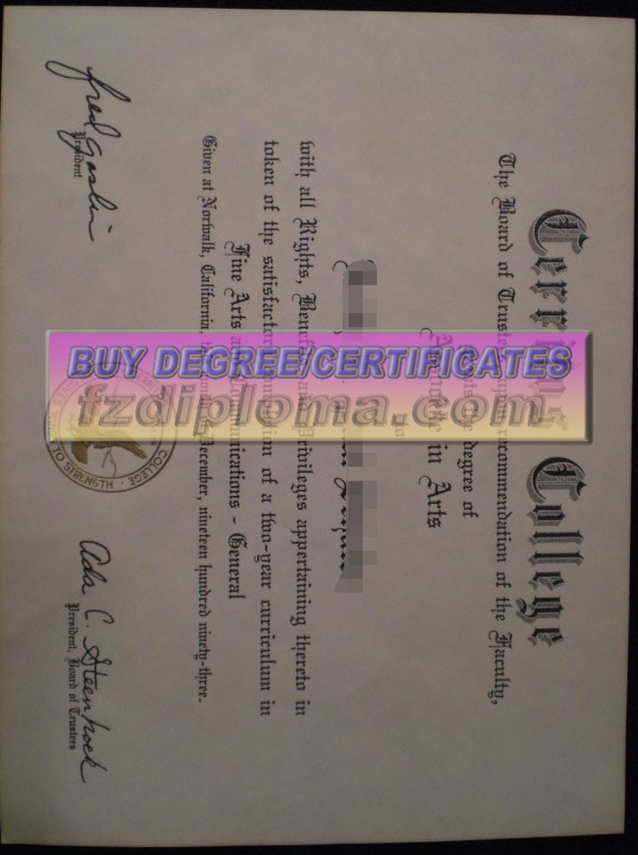 How to Create a Fake Cerritos College Diploma: A Step-by-Step Guide