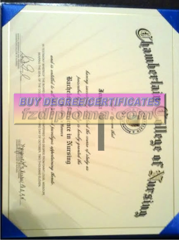 How to Create a Fake Chamberlain School of Nursing Diploma: Step-by-Step Guide