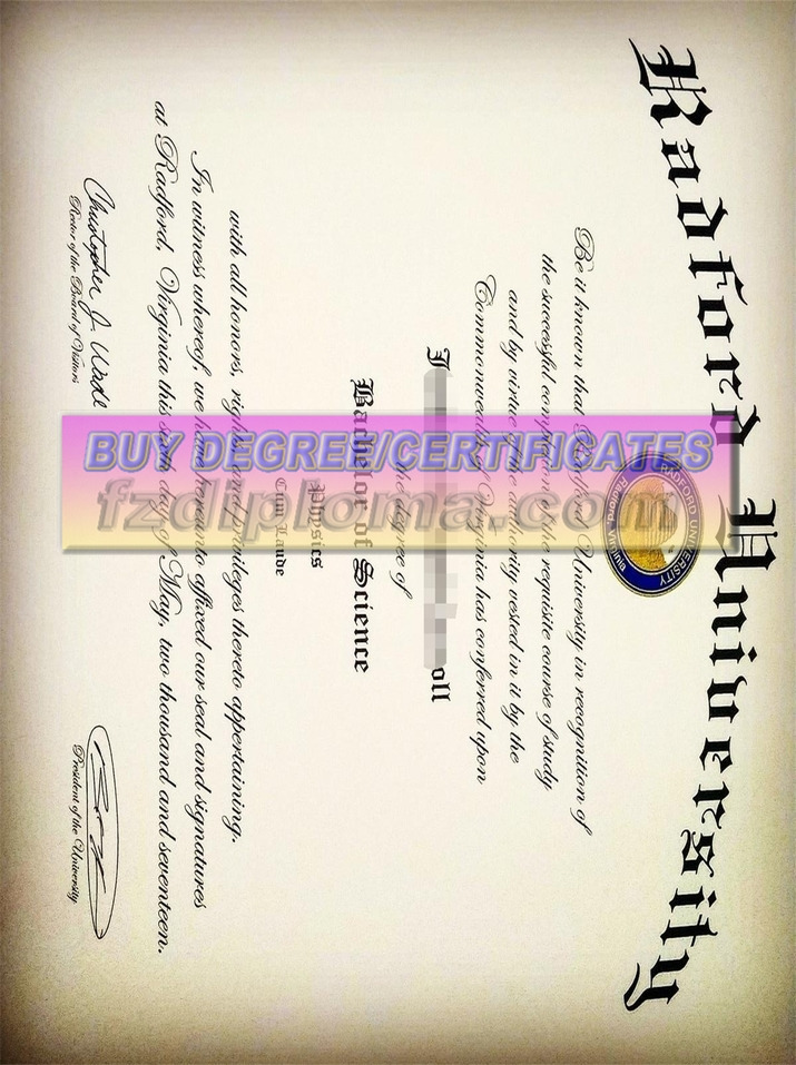 How to Create a Fake Radford University Degree: Step-by-Step Guide