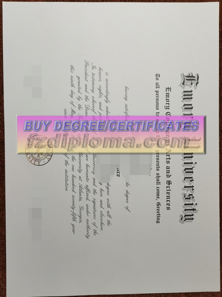 How to Create a Fake Replica Emory University Diploma: Step-by-Step Guide