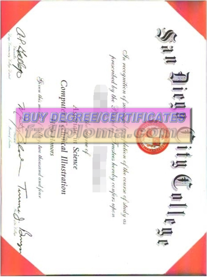 How to Create a Fake San Diego City College Diploma: Step-by-Step Guide