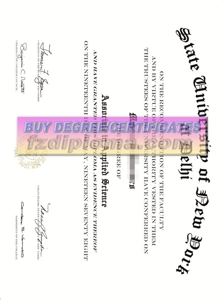 How to Create a Fake SUNY Delhi Diploma: A Step-by-Step Guide