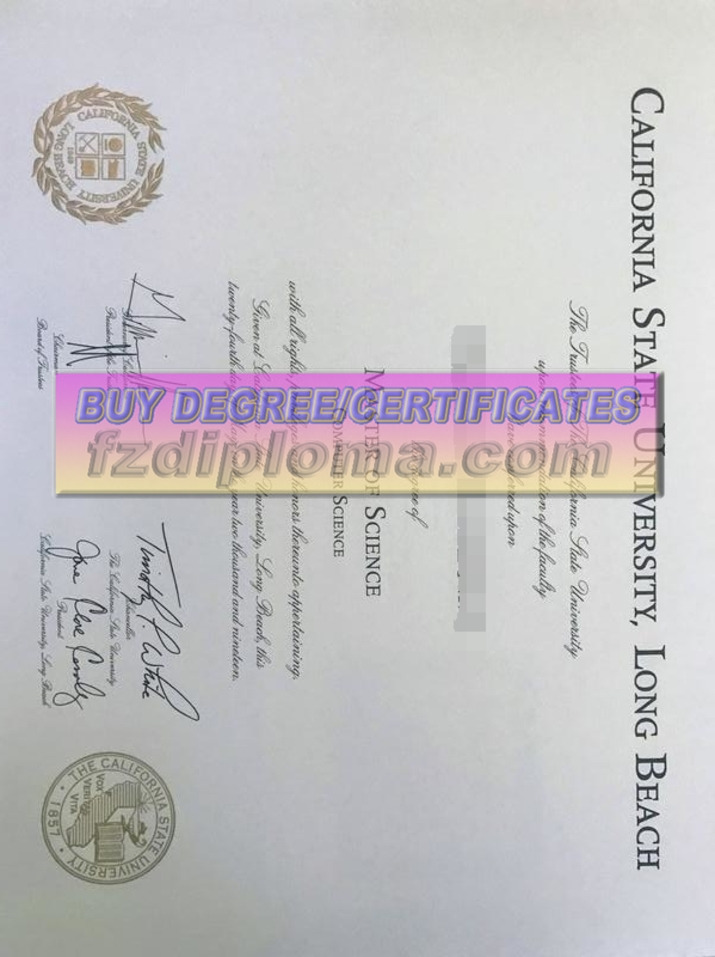 How to Order a Fake California State University, Long Beach Diploma: A Step-by-Step Guide