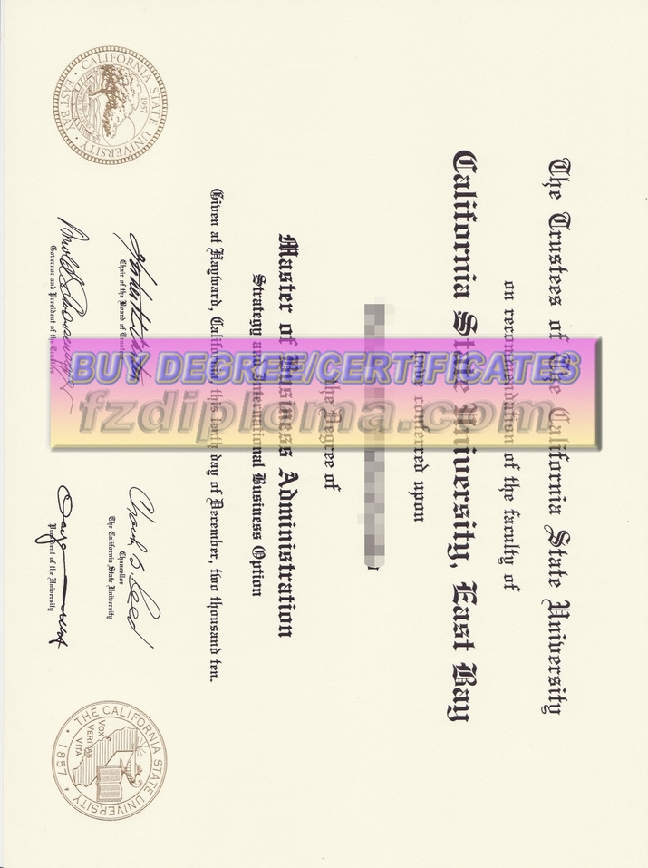 How to Order a Fake California State University East Bay Degree: A Step-by-Step Guide