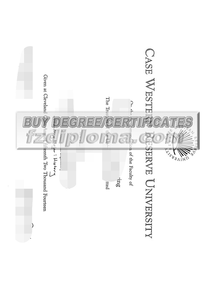 How to Order a Fake but Phony Case Western Reserve University Diploma: A Step-by-Step Guide