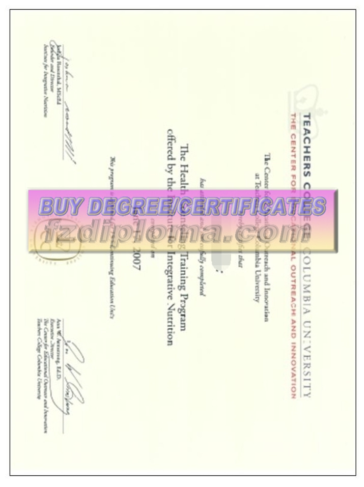 How to Order a Fake Teachers College of Columbia University Diploma: Step-by-Step Guide