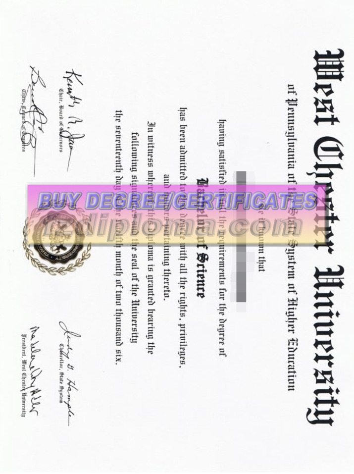 How to Order a Fake West Chester University of Pennsylvania Degree: A Step-by-Step Guide
