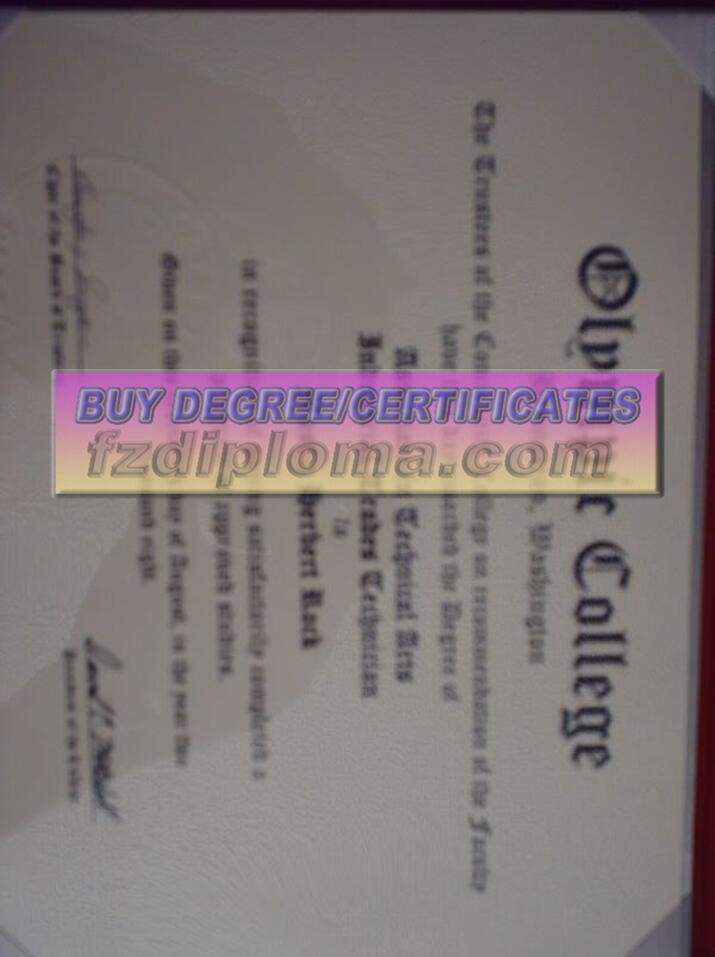 How to Order a Fake Olympic College Degree: A Step-by-Step Guide