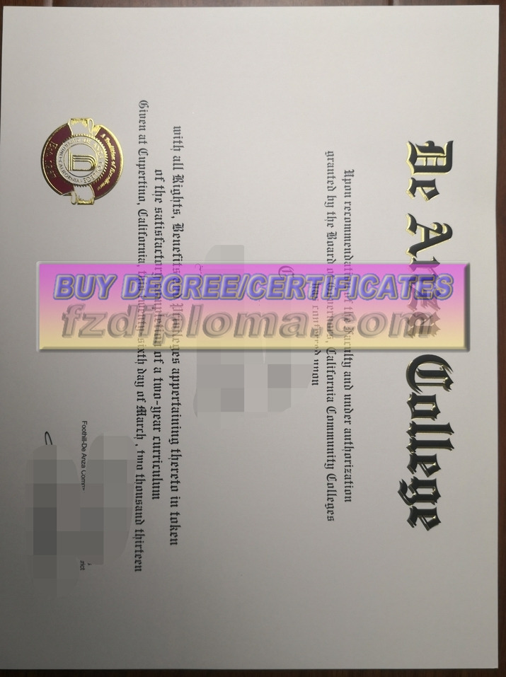 How to Purchase a Fake De Anza College Degree: A Step-by-Step Guide