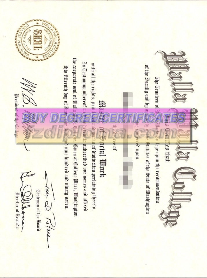 How to Purchase a Fake Walla Walla College Diploma: A Step-by-Step Guide