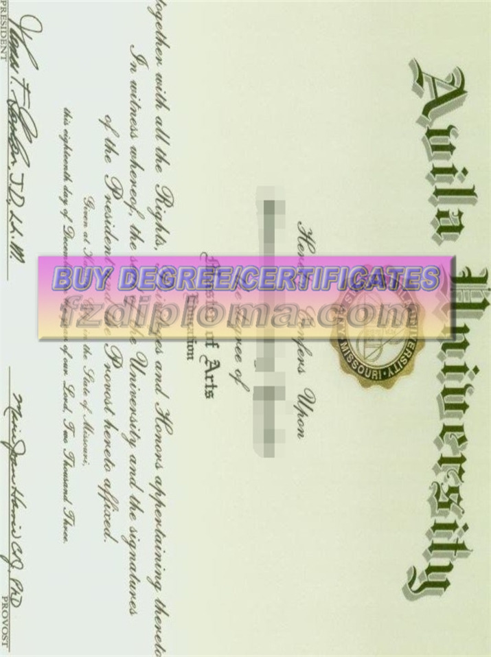 Is It Possible to Buy a Fake Avila University Diploma?