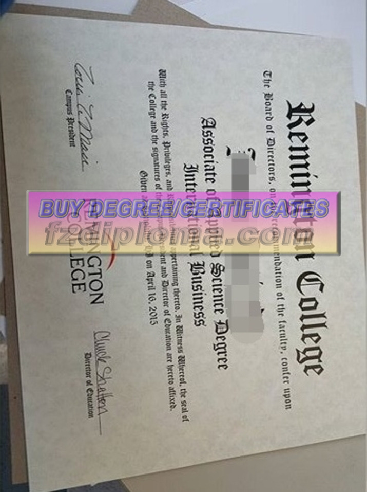 Is It Possible to Buy a Fake Remington College Degree?