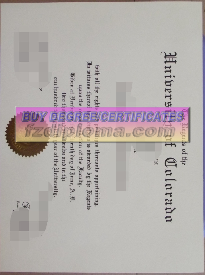 Is It Possible to Buy a Fake University of Colorado Degree?