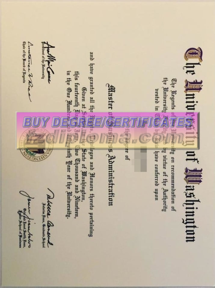 Is It Possible to Buy a Fake University of Washington, Seattle Diploma?