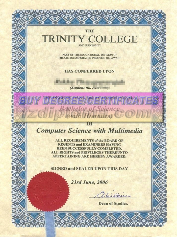 Is It Possible to Buy a Fake Trinity College Diploma?