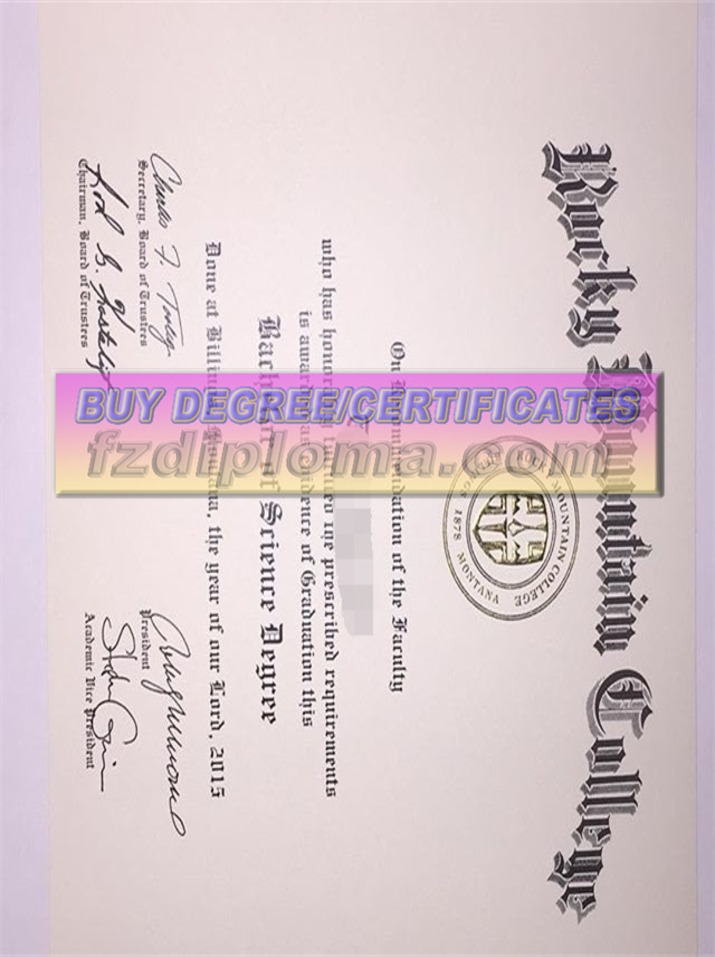 Crafting the Perfect Fake Rocky Mountain College Degree: Your Guide to Online Credentials