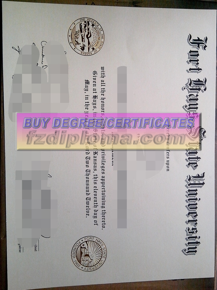 Make Fake Rustom Fort Hays State University Diploma: A Step-by-Step Guide