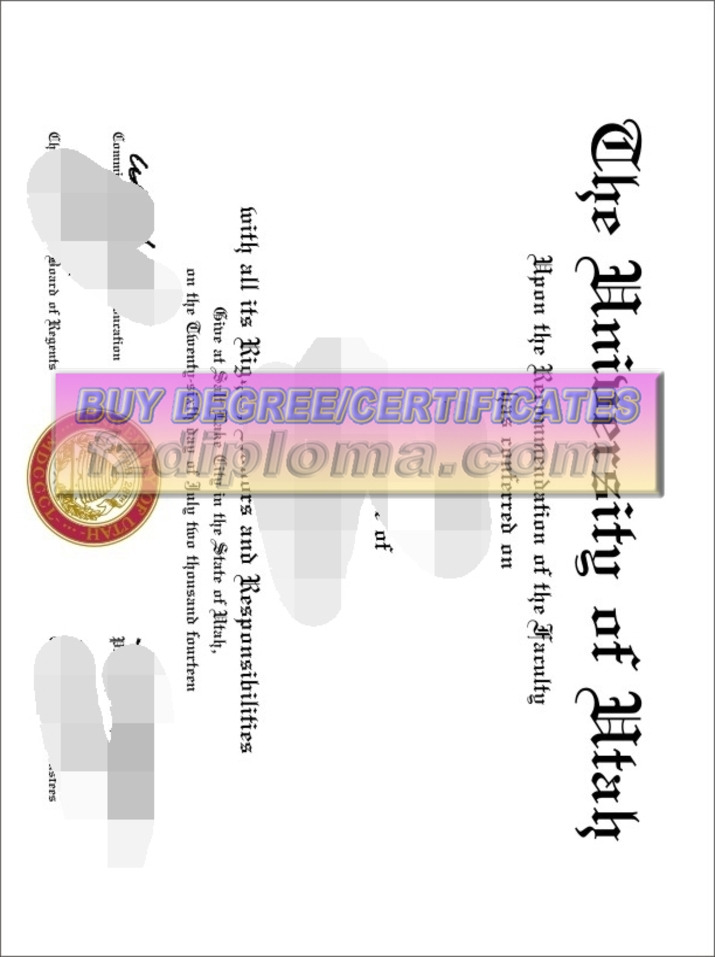 How to Make Fake the University of Utah Diploma: A Guide for Authentic Looks