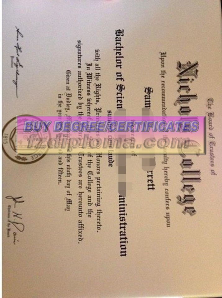 Order Nichols College Degree: A Step-by-Step Guide